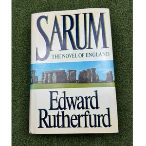 Sarum Edward Rutherfurd Hardcover 1987 Crown First American Edition
